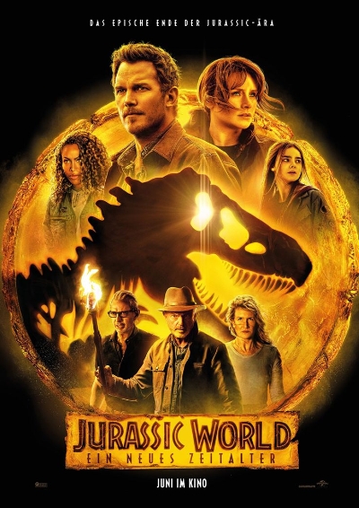 Plakat: Jurassic World 3 - Ein Neues Zeitalter
